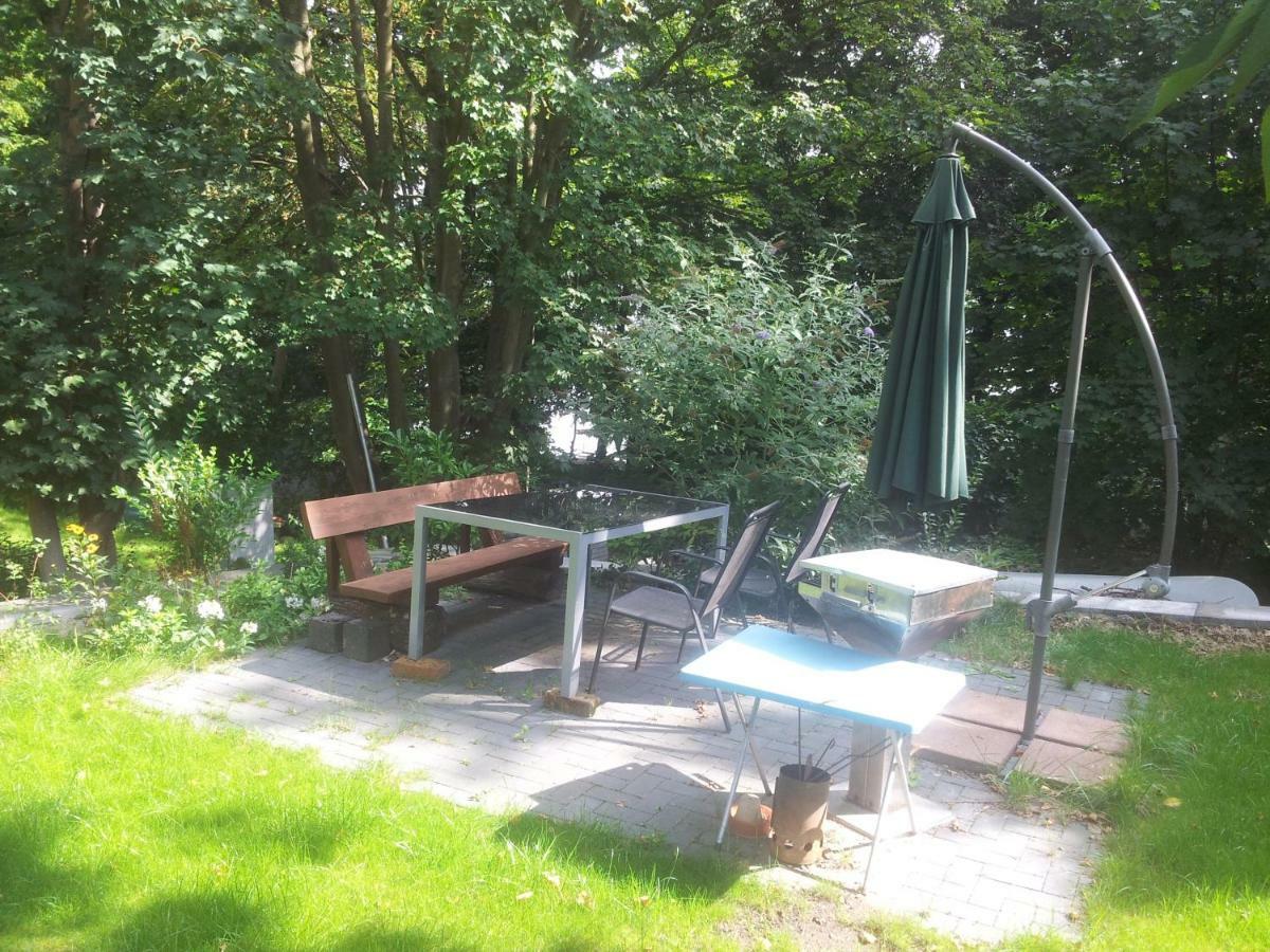 Fewo 2 Ferienwohnung Waren Mueritz - Haus Buchen Am Tiefwarensee - 2 Zi Exteriör bild